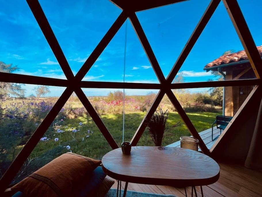 Dome Insolite Cedre Jacuzzi Et Petits Dejeuners Inclus Lagraulet-du-Gers Екстер'єр фото
