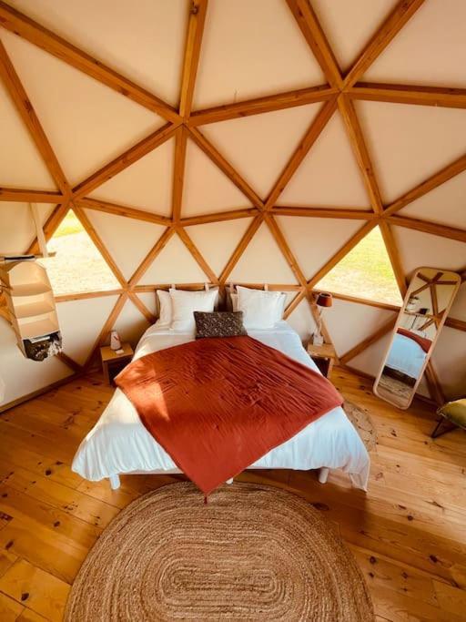 Dome Insolite Cedre Jacuzzi Et Petits Dejeuners Inclus Lagraulet-du-Gers Екстер'єр фото